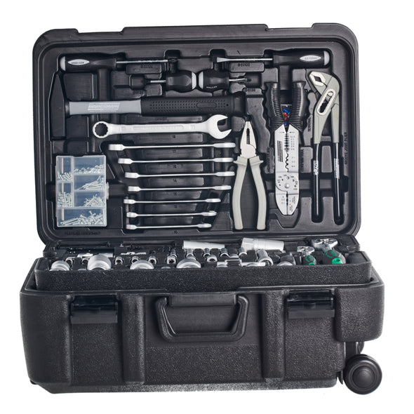 Fahrbarer Werkzeugkoffer, 122-tlg.