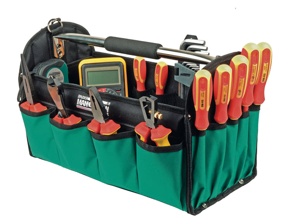 Nylon-Werkzeugtasche, offen