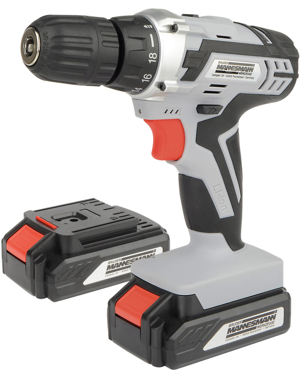 Lithium-Ionen-Akku-Bohrschrauber - 20 Volt - 2-Gang - 2 Akkus