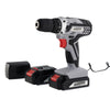Lithium-Ionen-Akku-Bohrschrauber - 20 Volt - 2-Gang - 2 Akkus