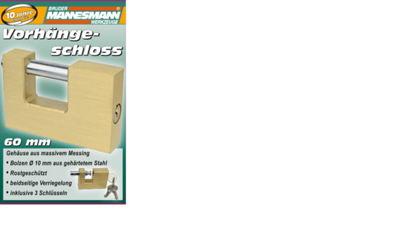 Vorhängeschloss 60 mm